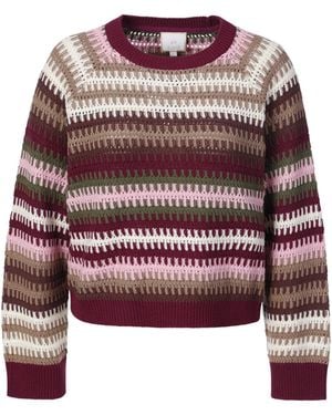 La Martina Strickpullover Wcs008 - Rot