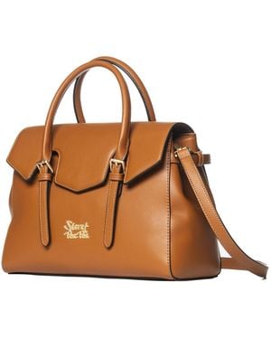 Secret Pon-pon Handtasche Evanthe Lux - Braun