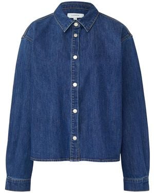 Comma, Bluse - Blau