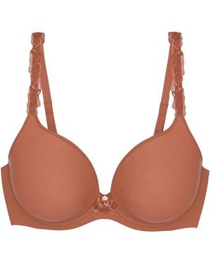 Triumph Bügel-Bh Wild Azalea Florale - Braun