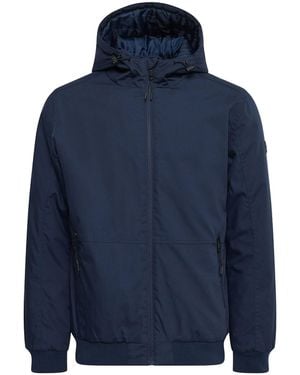 Solid Outdoorjacke Sdtilak Hooded - Blau