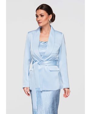 Ombre Blazer - Weiß
