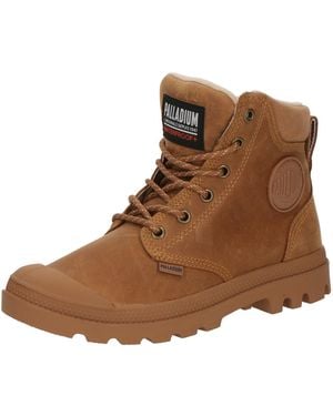 Palladium Schnürstiefelette Pampa - Braun