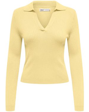 ONLY Pullover Onlkaya - Gelb