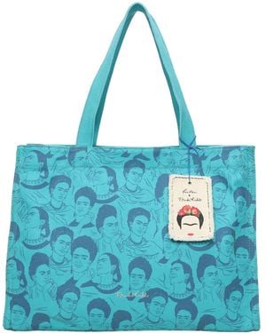 Fritzi aus Preußen Shopper Fritzi X F. Kahlo - Blau