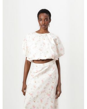 Crās Crs Bluse Bubblecras - Weiß