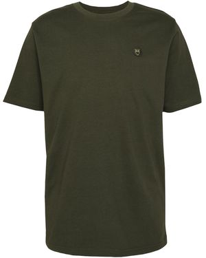 Knowledge Cotton T-Shirt Alder - Grün