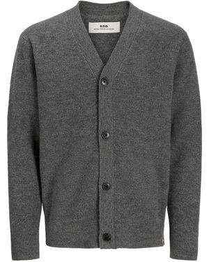 Jack & Jones Strickjacke - Grau