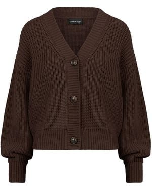 Apart Strickjacke - Braun