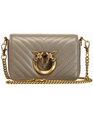 Pinko Umhängetasche Crossbody Bag - Natur
