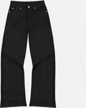 ENRAGE Jeans Bootcut - Schwarz