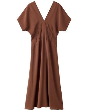 Mango Kleid Sofia - Braun