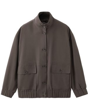 Mango Jacke Babor - Grau