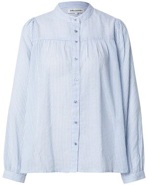 Lolly's Laundry Bluse 'Nicky' - Blau