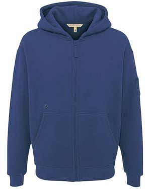 ORGANICATION Sweatjacke - Blau