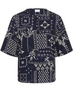 Saint Tropez Bluse Stephaniesz - Blau