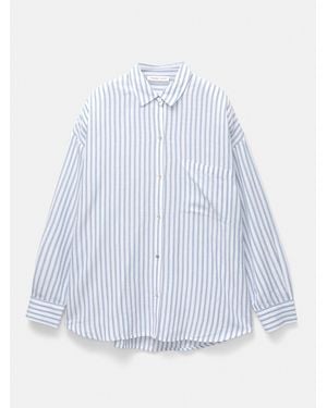 Pull&Bear Bluse - Blau