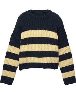 Pull&Bear Pullover - Blau