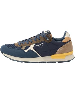 Pepe Jeans Sneaker Brit Essence - Blau