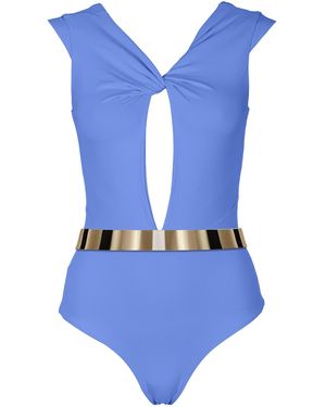 SEA ME SWIM Badeanzug Cote Dazur Edition - Blau