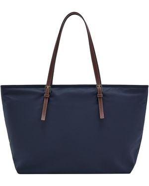Mango Shopper Sand - Blau