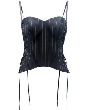 Unique Top Ribbon Accents - Blau