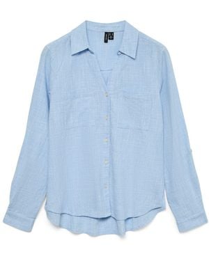 Vero Moda Bluse Vmthilde - Blau