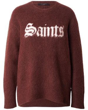 AllSaints Pullover - Rot