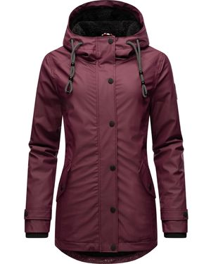 Navahoo Regenjacke 'Lindraa' - Rot