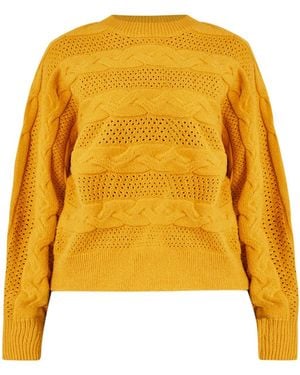 Yumi' Pullover - Gelb