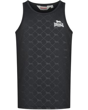 Lonsdale London Top Sandringham - Schwarz
