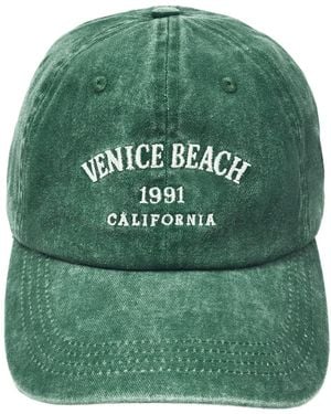 Pull&Bear Cap Venice - Grün