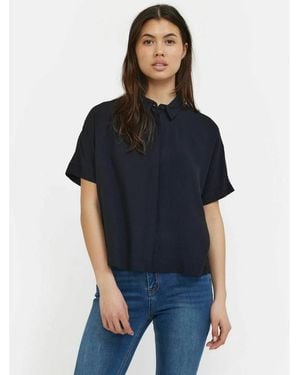SOFT REBELS Bluse Freedom - Blau