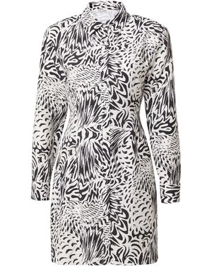 Oval Square Kleid Devo - Weiß