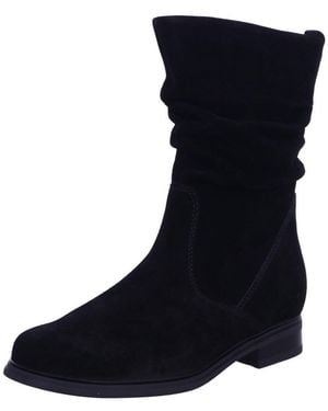 Gabor Boots Stiefelette Damen 804002-004 Rauleder - Blau