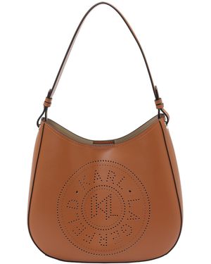 KARL LAGERFELD Schultertasche - Braun