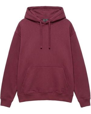 Pull&Bear Sweatshirt - Rot