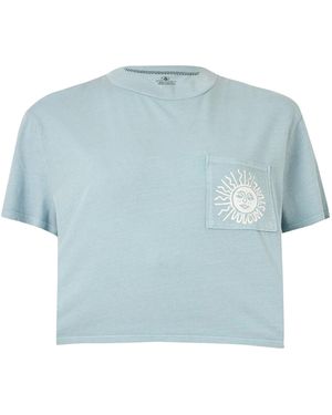 Volcom T-Shirt Pocket Dial - Blau