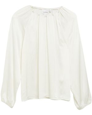 Comma, Bluse - Weiß