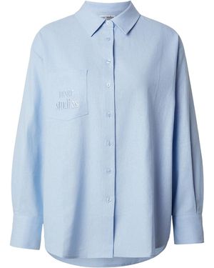 noar studios Bluse - Blau