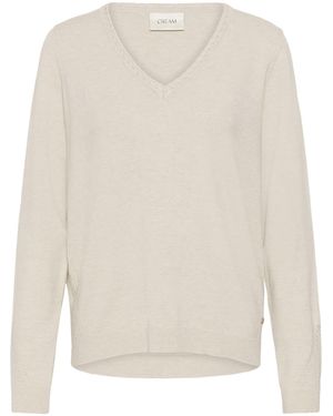 Cream Pullover - Weiß
