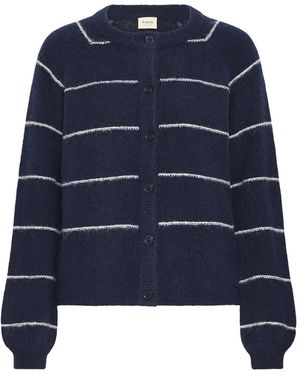 Fransa Strickjacke Frkendra Car 1 - Blau