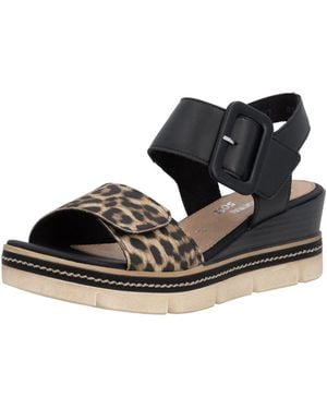 Remonte Sandale Sandalen - Schwarz