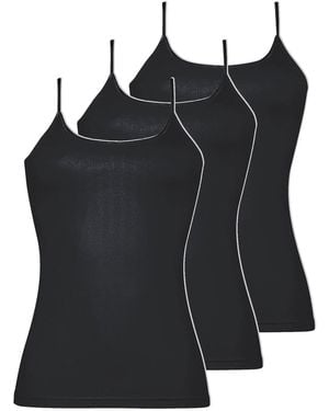 NINA VON C Unterhemd Daily - Schwarz