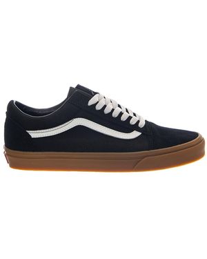 Vans Sportlicher Schnürschuh Old Skool Gum - Blau