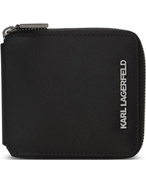 KARL LAGERFELD Portemonnaie K/Nylon - Schwarz