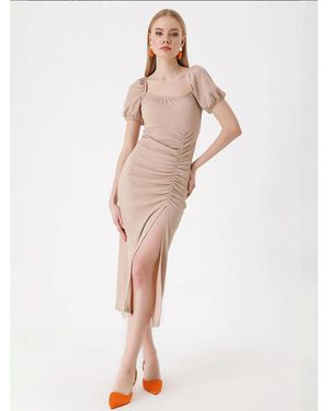 Bigdart Kleid - Natur