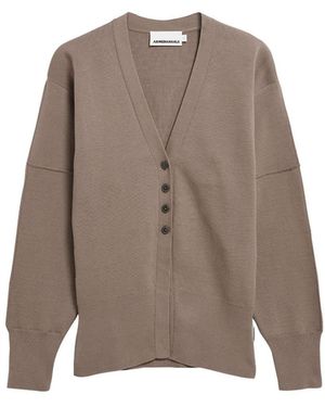 ARMEDANGELS Strickjacke Compact Barrel - Braun