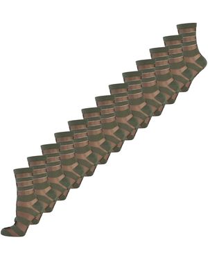 Nur die Freizeitsocken Trendsöckchen - Mettallic