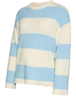 Mama.licious Pullover Mlmonia Vita - Blau
